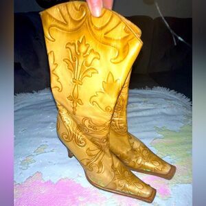 Vero cuoio Handmade boots for women, made in Italy